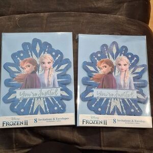 Disney Frozen II Birthday Party Invitations